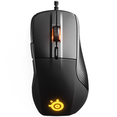 SteelSeries Rival 710 - 16,000 CPI TrueMove3 Optical Sensor - OLED Display RGB Lighting Gaming Mouse - Black