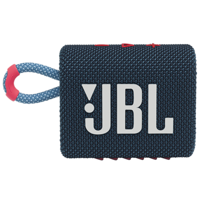 JBL GO 3 PORTABLE BLUETOOTH WIRELESS WATERPROOF SPEAKER | BLUE PINK JBLGO3BLUP