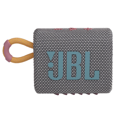 JBL GO 3 PORTABLE BLUETOOTH WIRELESS WATERPROOF SPEAKER | GREY JBLGO3GRY