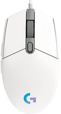 Logitech G102 Lightsync Gaming Mouse  White