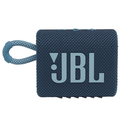 JBL GO 3 PORTABLE BLUETOOTH WIRELESS WATERPROOF SPEAKER | BLUE JBLGO3BUL