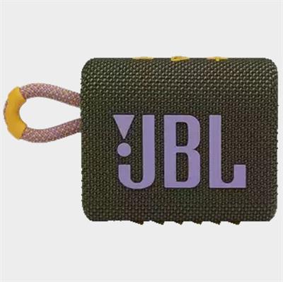 JBL GO 3 PORTABLE BLUETOOTH WIRELESS WATERPROOF SPEAKER | GREEN JBLGO3GRN