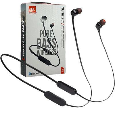 JBL Tune 125BT Pure Bass Sound Bluetooth In-ear phones - Black