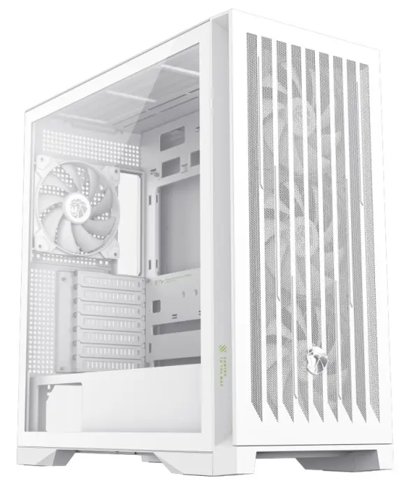 GameMax LEADER 2 WH Mid Tower Gaming Case - White