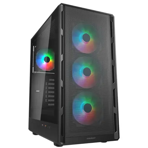 COUGAR Airface Pure RGB Compact ATX Mid Tower - Black