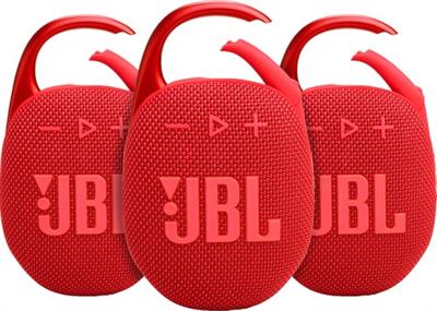 JBL CLIP5 Ultra-portable Waterproof Speaker - RED