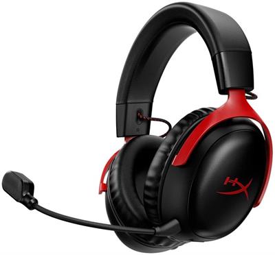 HyperX Cloud III Wireless Gaming Headset  Red