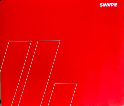 Swipe Signature Performance Gaming Mouse Pad (SP-RED) LARGE