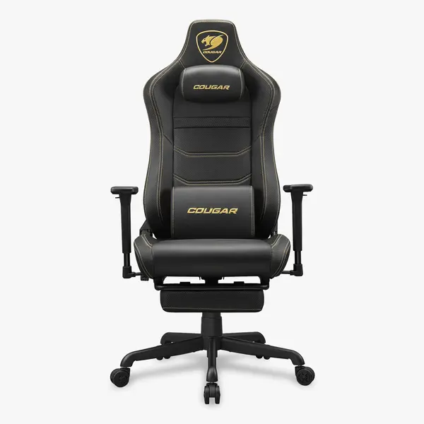 COUGAR ARMOR EVO S Unbeatable Support. Unparalleled Comfort gaming Chair - Black/Gold