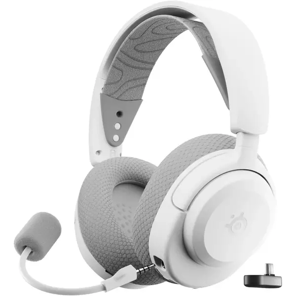 SteelSeries Arctis Nova 3P Wireless PlayStation Gaming Headset - White