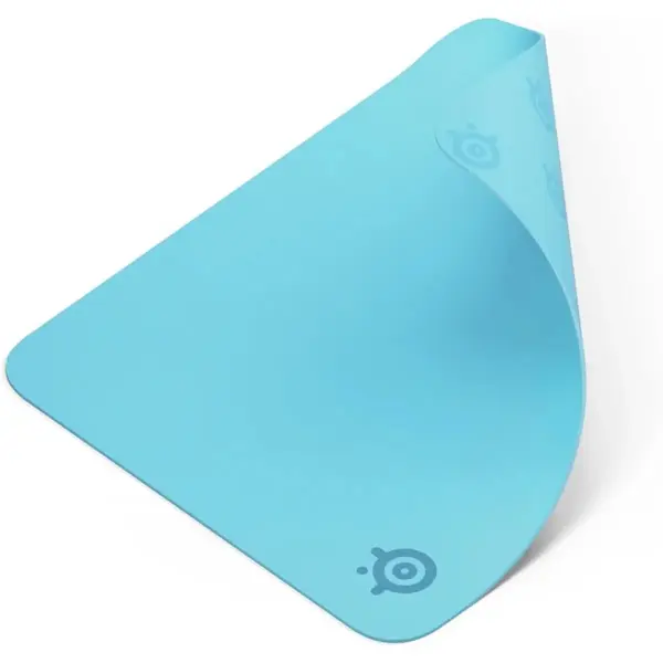 SteelSeries QcK Mousepad, Legendary Micro-Woven Cloth, Non-Slip Rubber Base (Medium, Aqua)