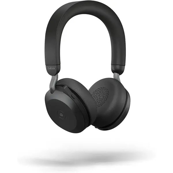 Jabra Evolve2 75 PC Wireless Headset with 8-Microphone Technology - Black