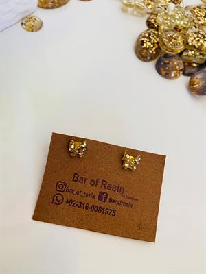 Butterfly ear studs 