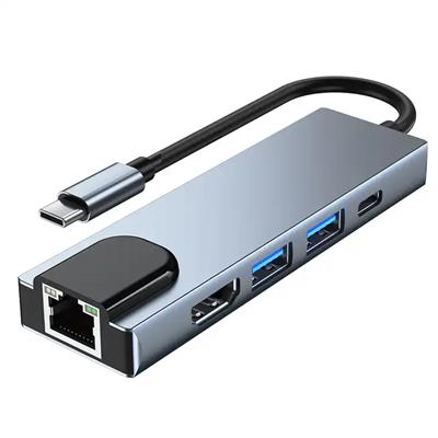 Clutch 5 IN 1 USB Type C to HDMI Hub 