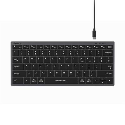 A4Tech FX51 USB Wired Slim Keyboard (Grey)