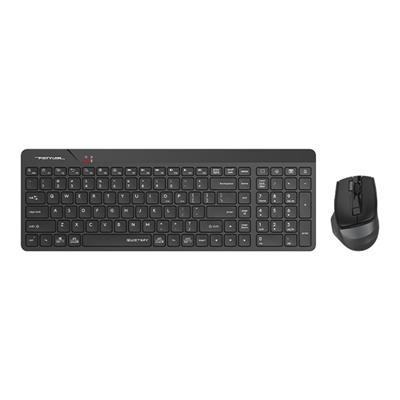 A4Tech FG2400 Air Wireless 2.4G Nano USB Receiver QuietKey Keyboard (Black)