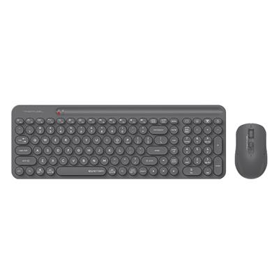 A4Tech FG3300 Air Wireless 2.4G Nano USB Receiver QuietKey Keyboard (Grey)