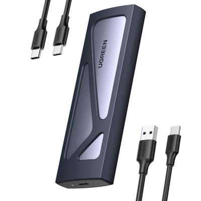 UGREEN 15512 USB-C to M.2 NVMe SSD Portable External Enclosure Case
