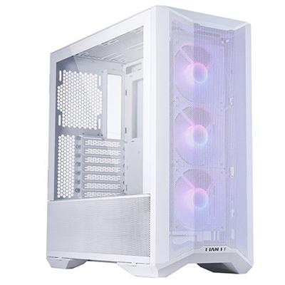LIAN LI LANCOOL II Mesh RGB Mid Tower PC Case (Snow White)