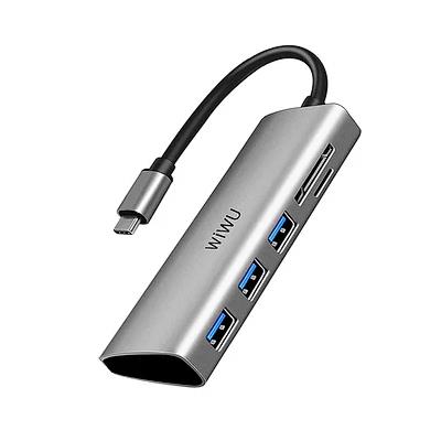 WIWU Alpha 532ST 5 in 1 USB Type C Hub 