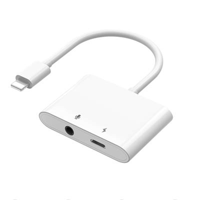 WiWU LT01 Pro 2 IN 1 Apple Lightning Audio Adapter