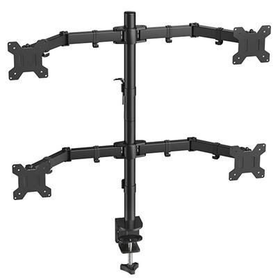 Clutch CDM004 Adjustable Quad Monitor Arm