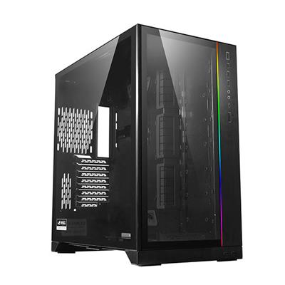 LIAN LI O11 Dynamic XL ROG Tempered Glass Full Tower Case (Black)