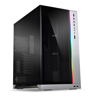 LIAN LI O11 Dynamic XL ROG Tempered Glass Full Tower Case (Silver)