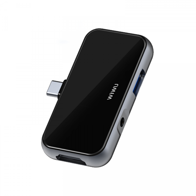 WiWU Alpha T5 Pro 4 IN 1 USB Type C Hub