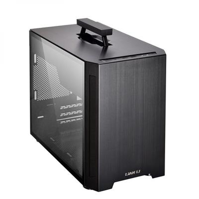 LIAN LI TU150 Tempered Glass ITX case - Black