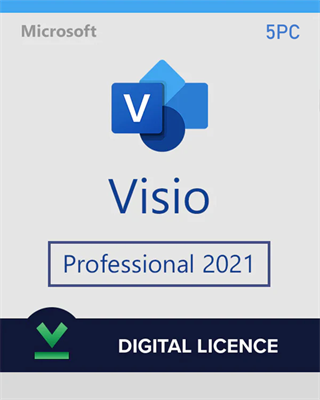 Microsoft Visio Professional 2021 5PC