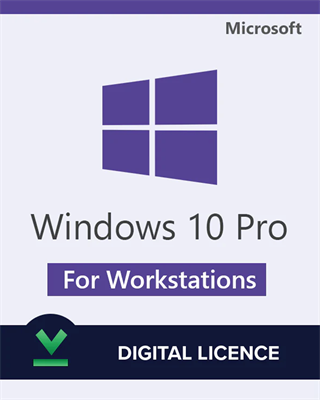 Windows 10 Pro for Workstations Retail - Digital License