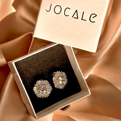 Sunflower Zircon Studs