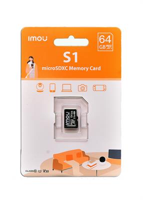IMOU 64GB Exclusive Micro SD XC Card for Surveillance