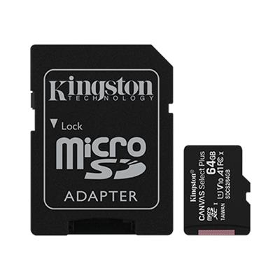 Kingston Canvas Select Plus microSD Memory Card 64GB 
