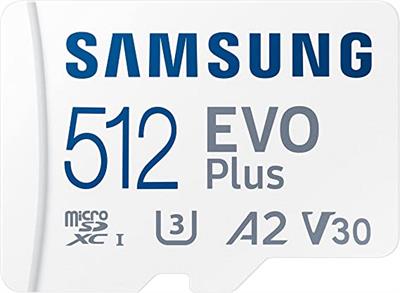 Samsung EVO Plus + Adapter microSDXC 512GB