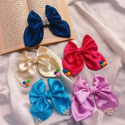 Hair Bow Clip - Single Piece 