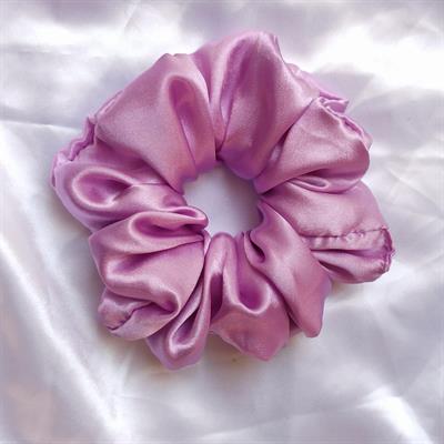Lilac - Silk Scrunchie