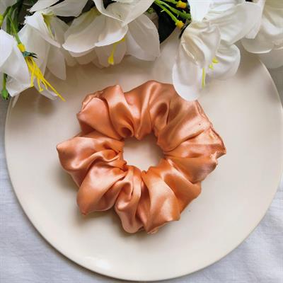 Peache - Silk Scrunchie