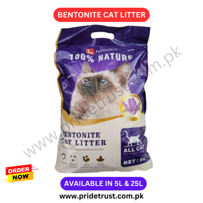 Bentonite Cat Litter – Lavender Scented