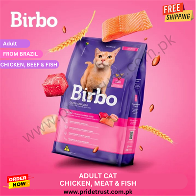 Birbo Premium Cat Food Mix Adult 1kg