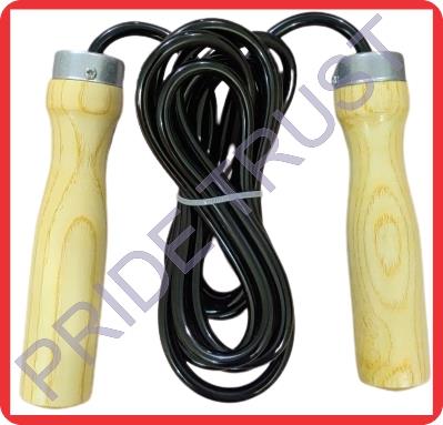 Wooden Skipping Rope With Ball Bearing