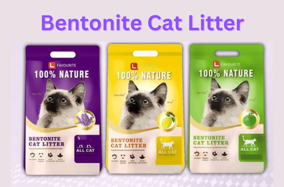 Bentonite cat litter