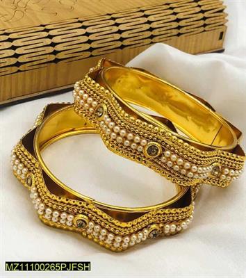 Antique Kara Pearl Paroyi Gold