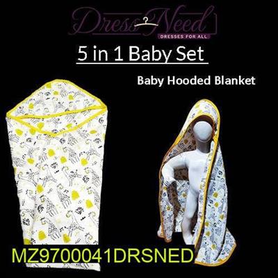 New Born Baby Set (5 In One)