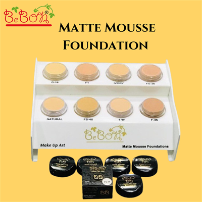 BEBON MATTE MOUSSE FOUNDATIONS SET