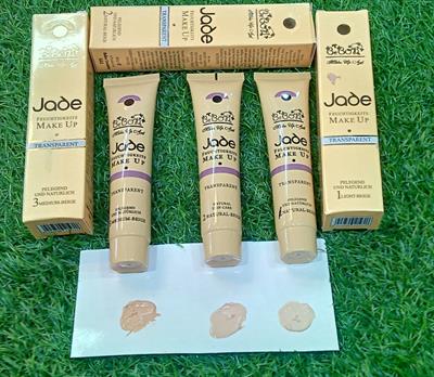 BEBON Transparent Jade Tube Foundation Complete set 