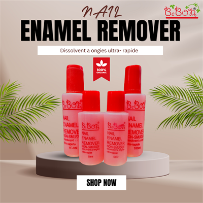 BEBON NAIL ENAMEL REMOVER NON-SMUDGE