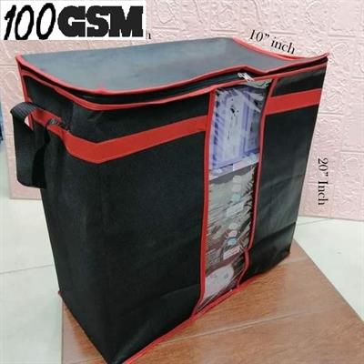 Black Storage Bag for Camping, Travel, and Organization- 20x10x20inch-_ High Quality