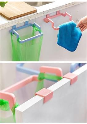 1 Piece Plastic Garbage Bag Holder-_ Kitchen Essentials